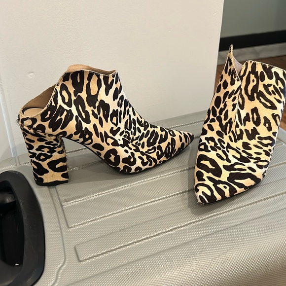 Joes jeans leopard mules - Picture 1 of 4